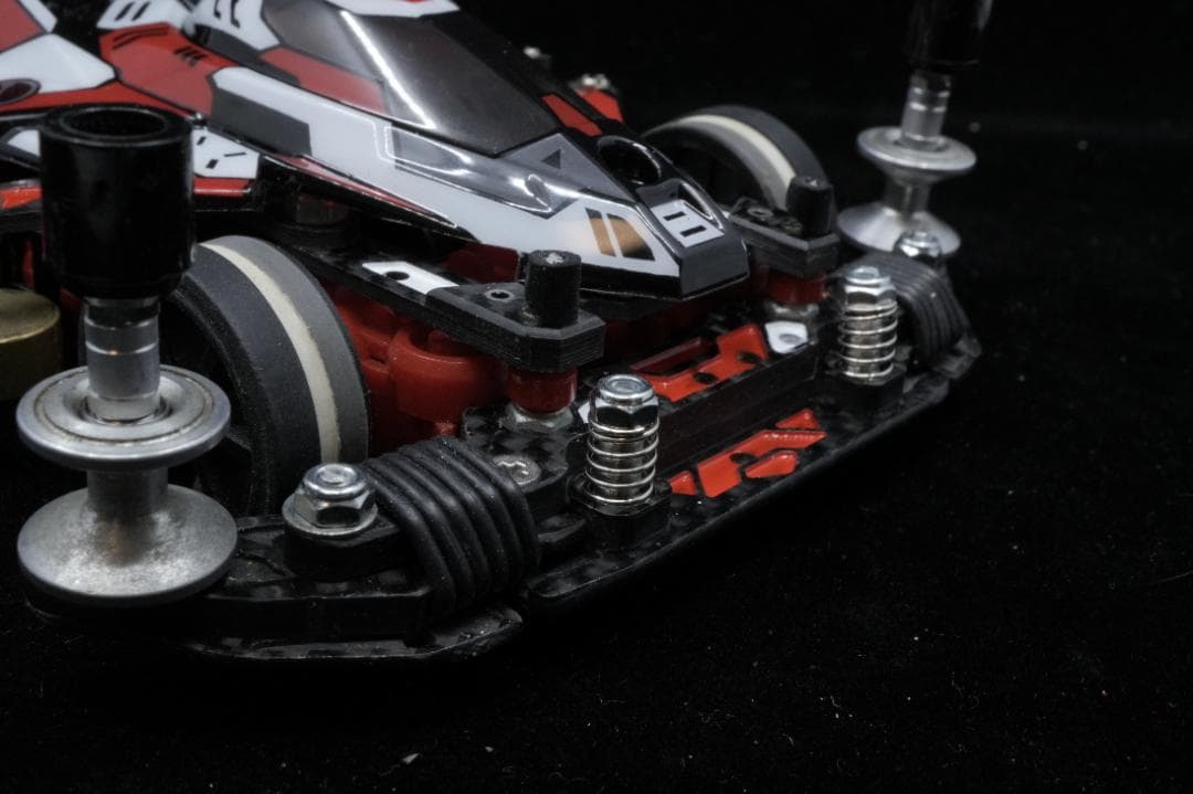 美品　ミニ四駆　タミヤ　MSフレキ完成品　サンダーショット　Ｍk2　赤機甲