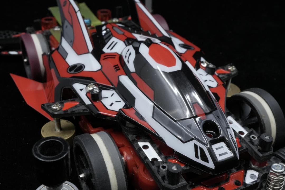 美品　ミニ四駆　タミヤ　MSフレキ完成品　サンダーショット　Ｍk2　赤機甲