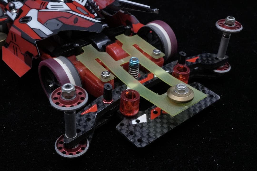 美品　ミニ四駆　タミヤ　MSフレキ完成品　サンダーショット　Ｍk2　赤機甲