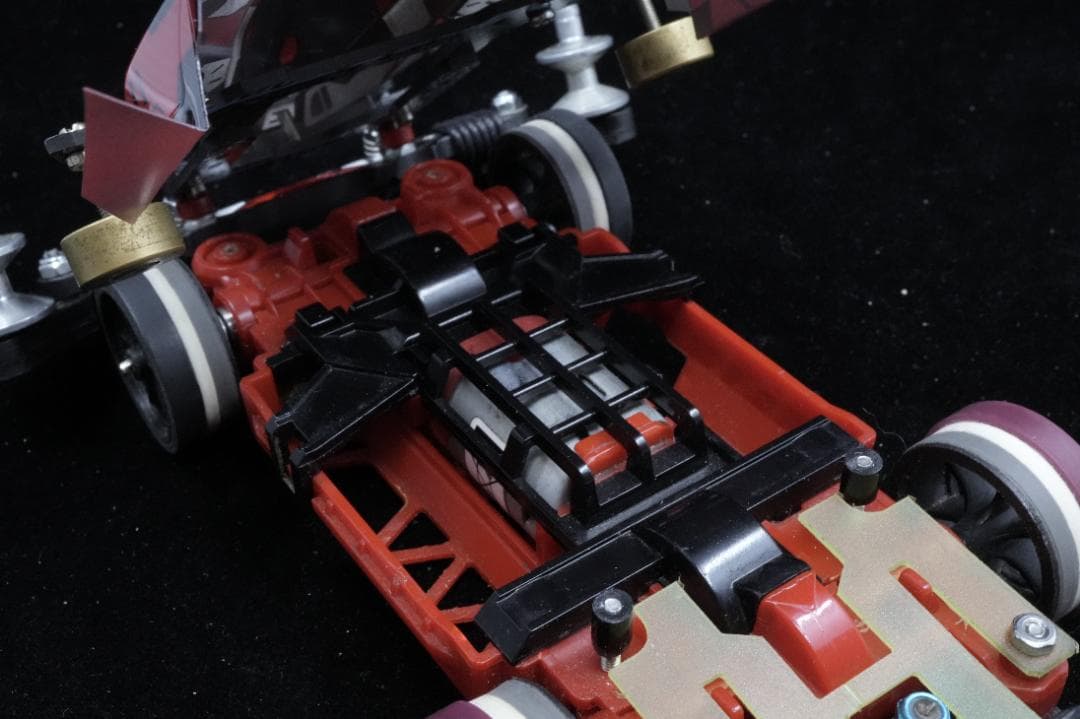 美品　ミニ四駆　タミヤ　MSフレキ完成品　サンダーショット　Ｍk2　赤機甲