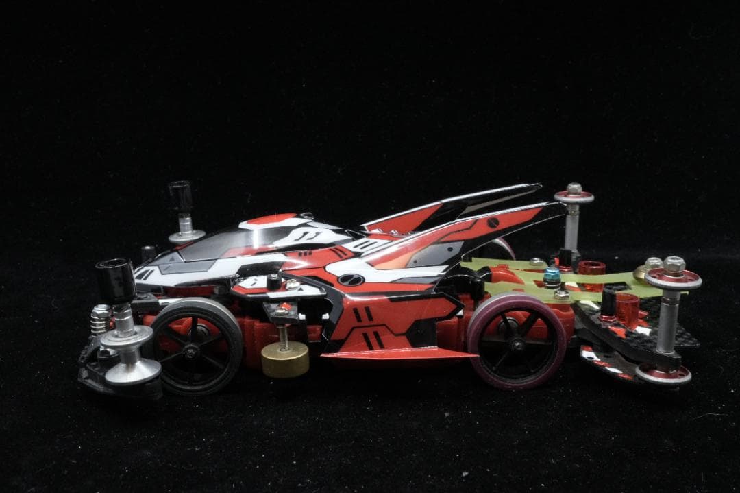 美品　ミニ四駆　タミヤ　MSフレキ完成品　サンダーショット　Ｍk2　赤機甲