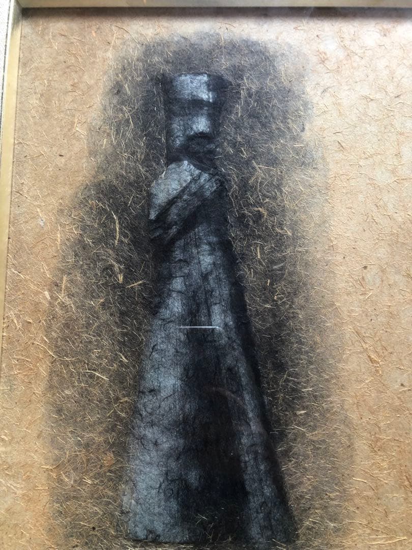 人間国宝　山内一生　像　比立