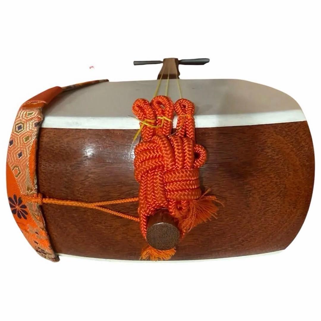 ✨状態良好✨三味線 三線 沖縄三味線 中棹 民謡 地唄 清元 常磐津 皮破れなし