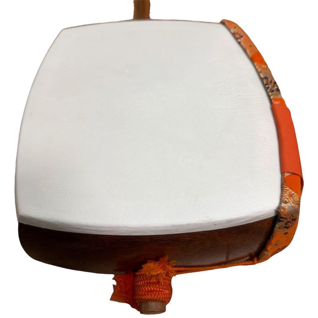 ✨状態良好✨三味線 三線 沖縄三味線 中棹 民謡 地唄 清元 常磐津 皮破れなし