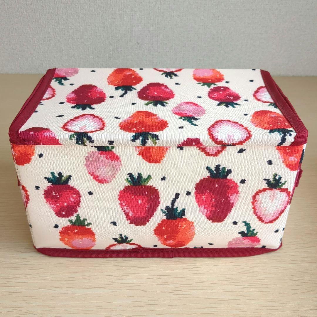 LOVERARY BY FEILER フェイラー いちご柄 ボックス 収納箱2個