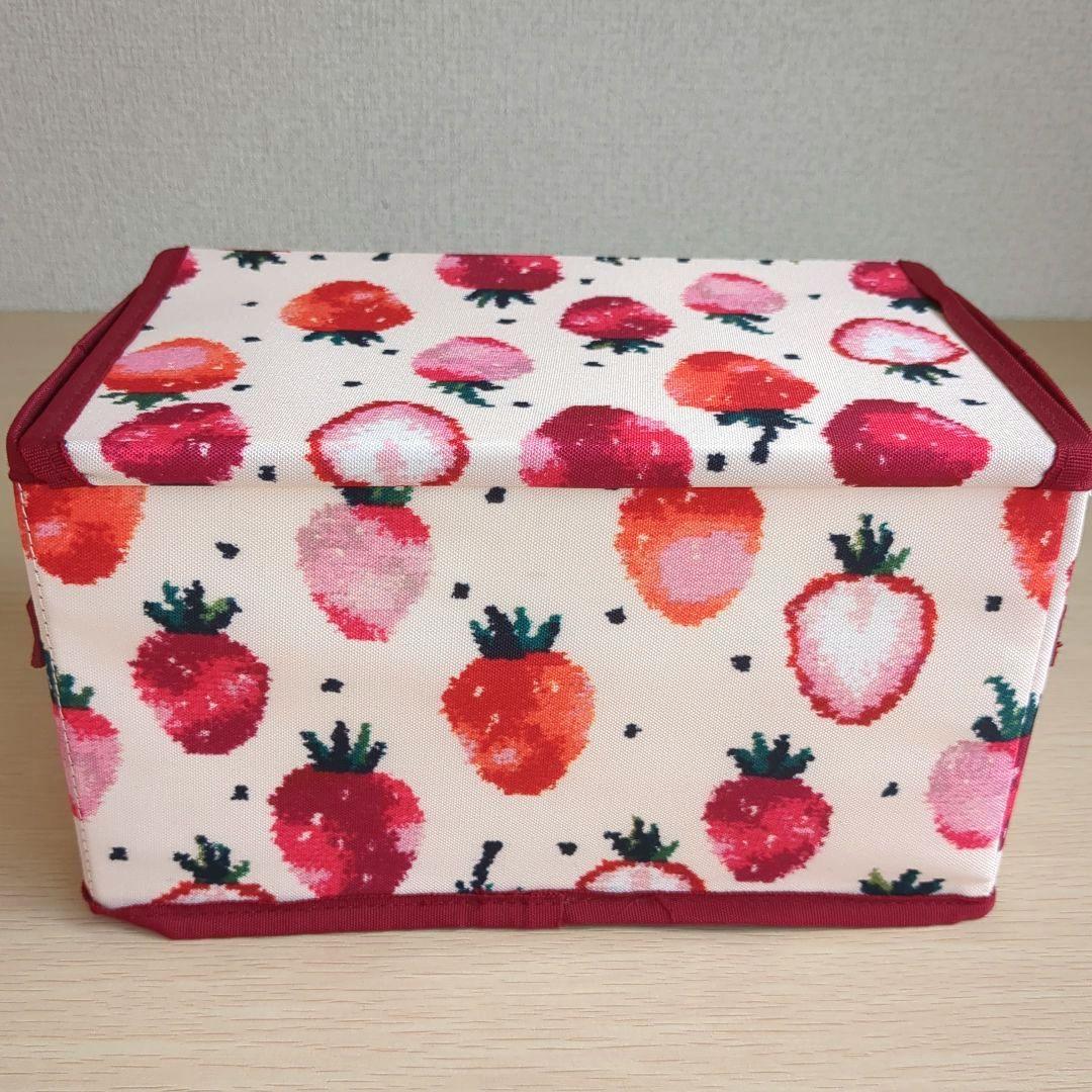 LOVERARY BY FEILER フェイラー いちご柄 ボックス 収納箱2個