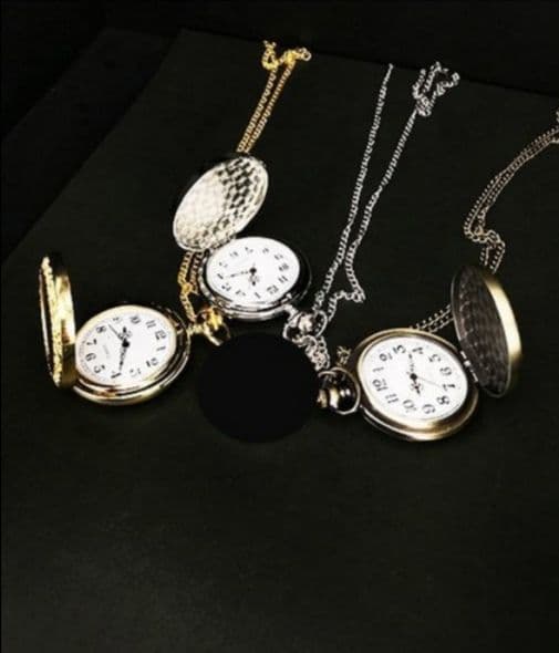 スイーツにゃんこの懐中時計、ぐで猫、金古美