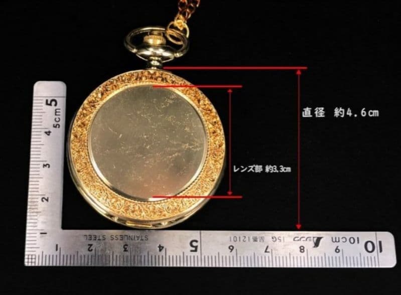 スイーツにゃんこの懐中時計、ぐで猫、金古美