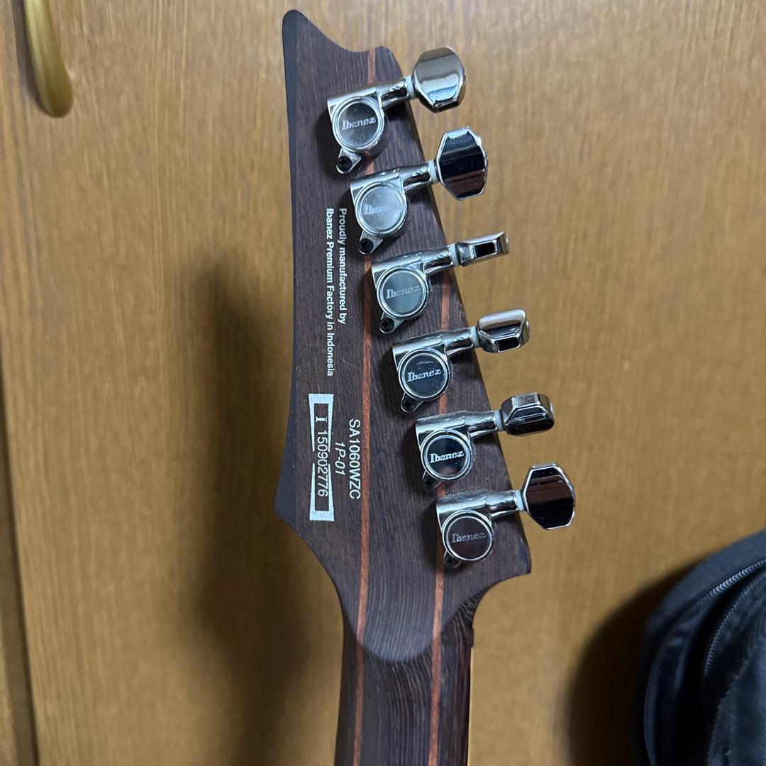 Ibanez SA1060WZC-NTF エレキギター ギターケース付き