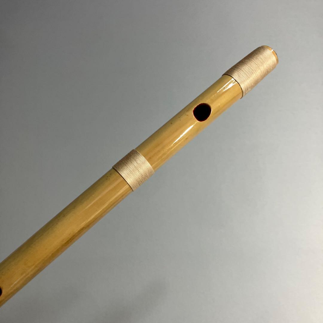 【篠笛三本調子 Ｇ管】唄物　ドレミ調　天地糸巻 　横笛　西洋音階3-62