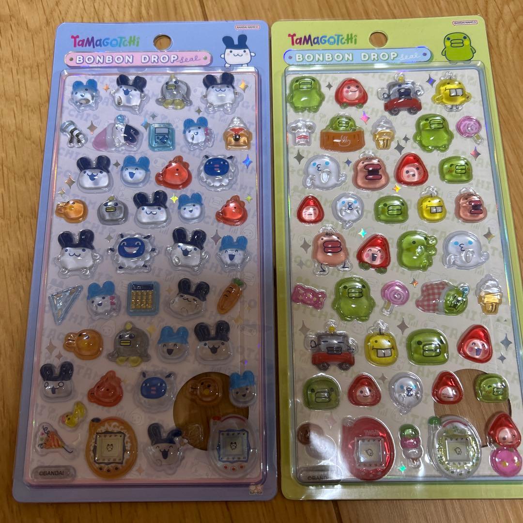 たまごっち ボンボンドロップシール 4枚セット 正規品