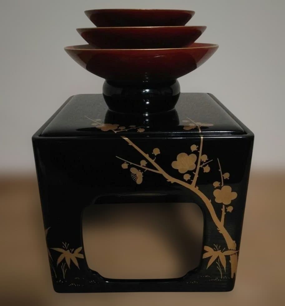 御屠蘇器重箱セット　越前塗り