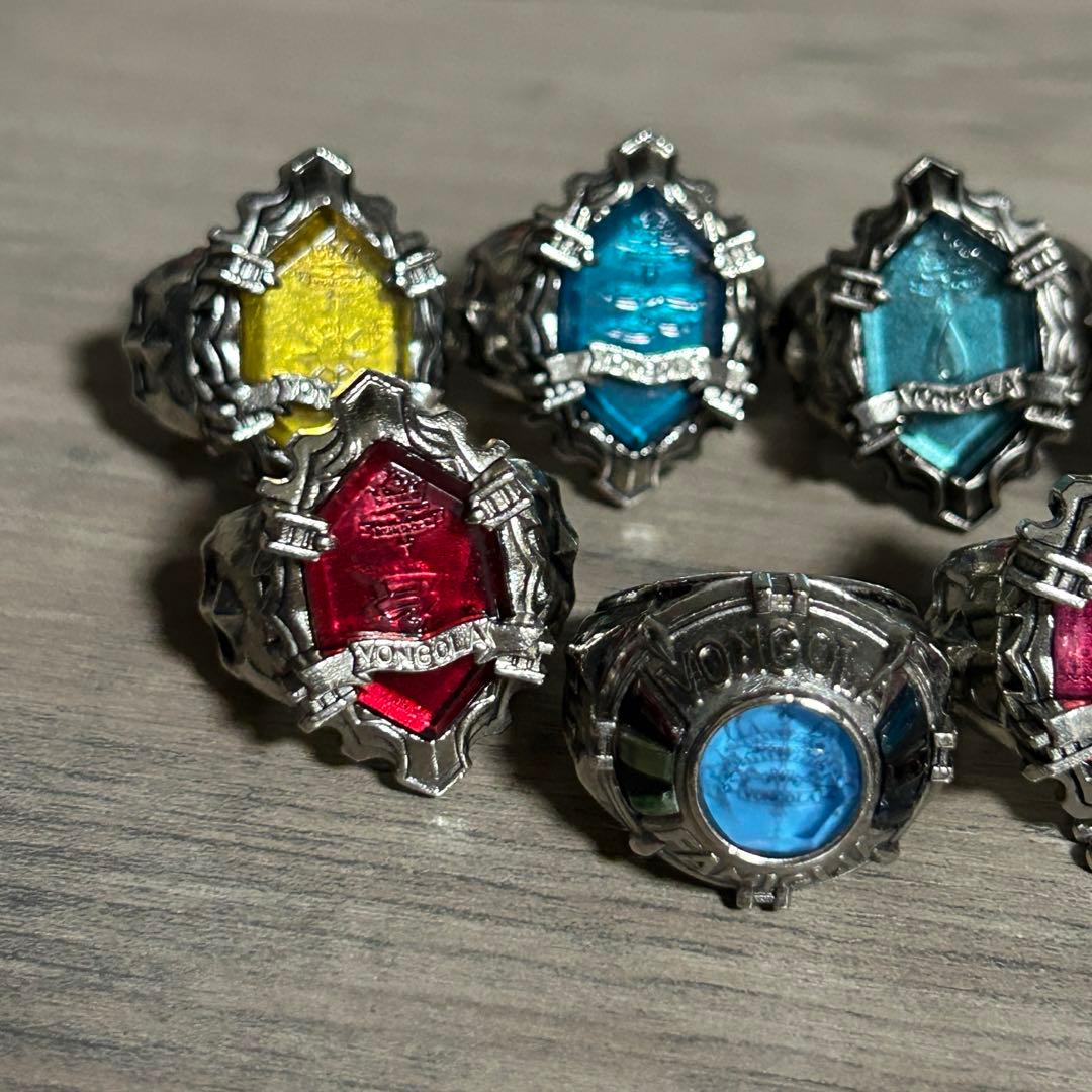 家庭教師ヒットマンREBORN! ニューボンゴレリング コンプ7種 大空 嵐 雲