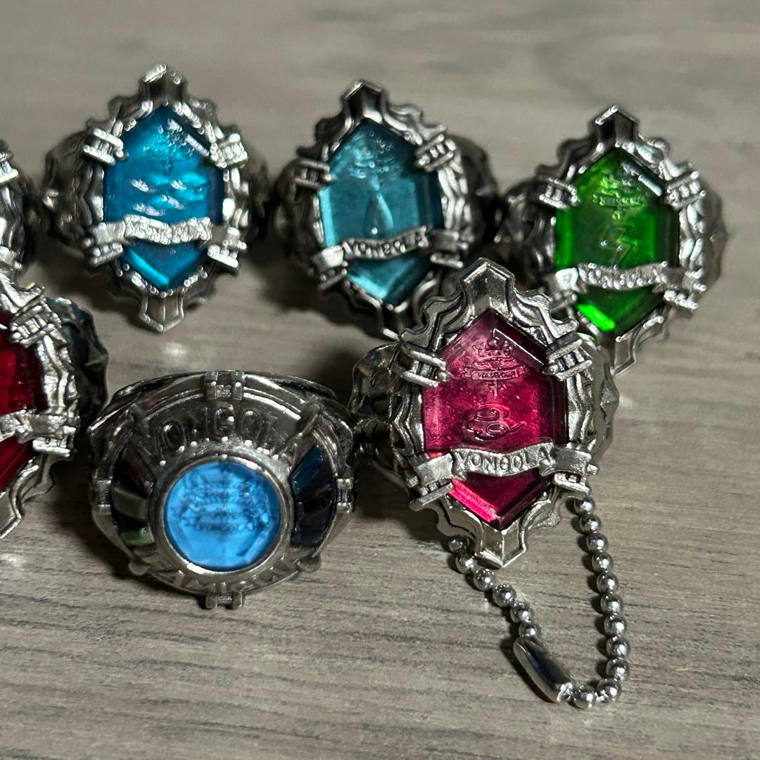 家庭教師ヒットマンREBORN! ニューボンゴレリング コンプ7種 大空 嵐 雲