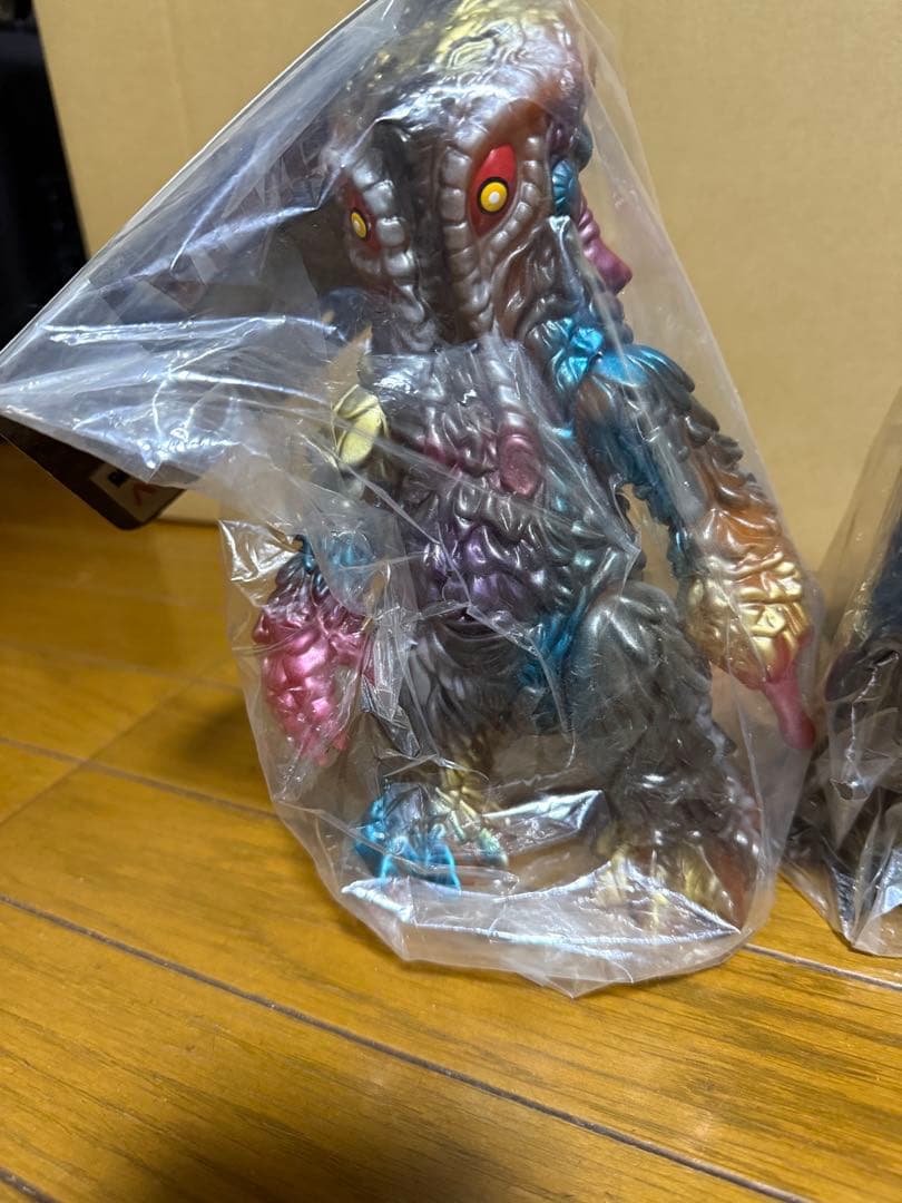 マーミット　M1号　HMV ファイルヘドラ　ソフビ　ゴジラ　ヘドラ　2体セット