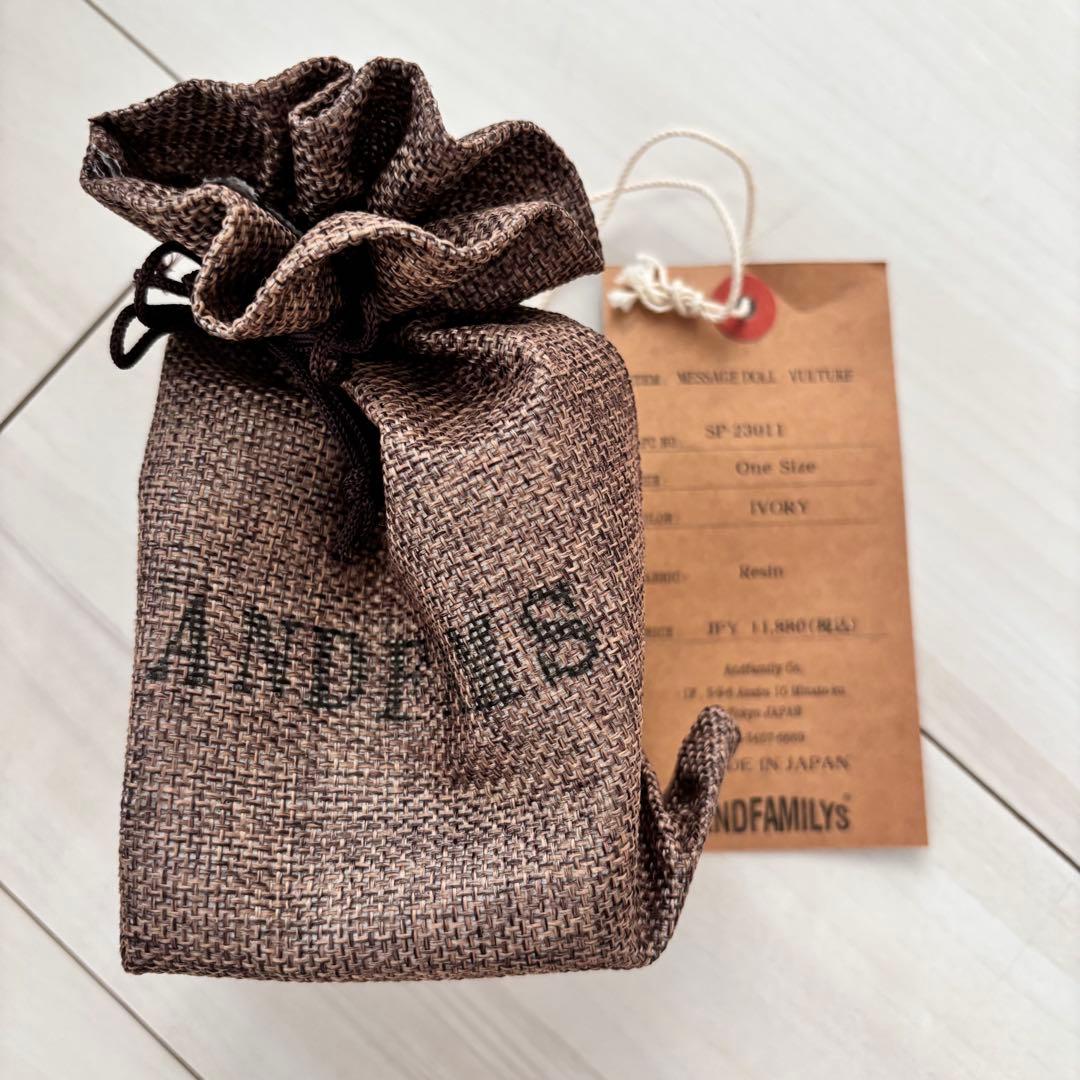 ANDFAMILYS メッセージドール VULTURE アンドファミリー 置物