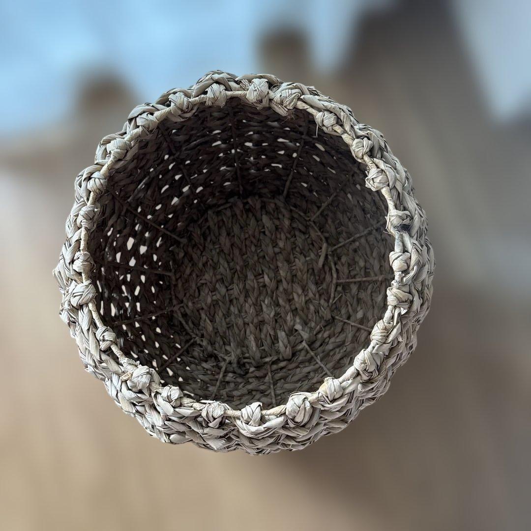 鉢カバー ラタン