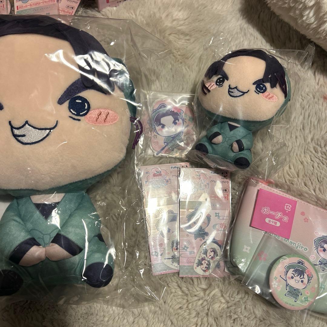 フリューくじ　忍たま乱太郎　ふんわり桜もちぴこの段　立花仙蔵　潮江文次郎