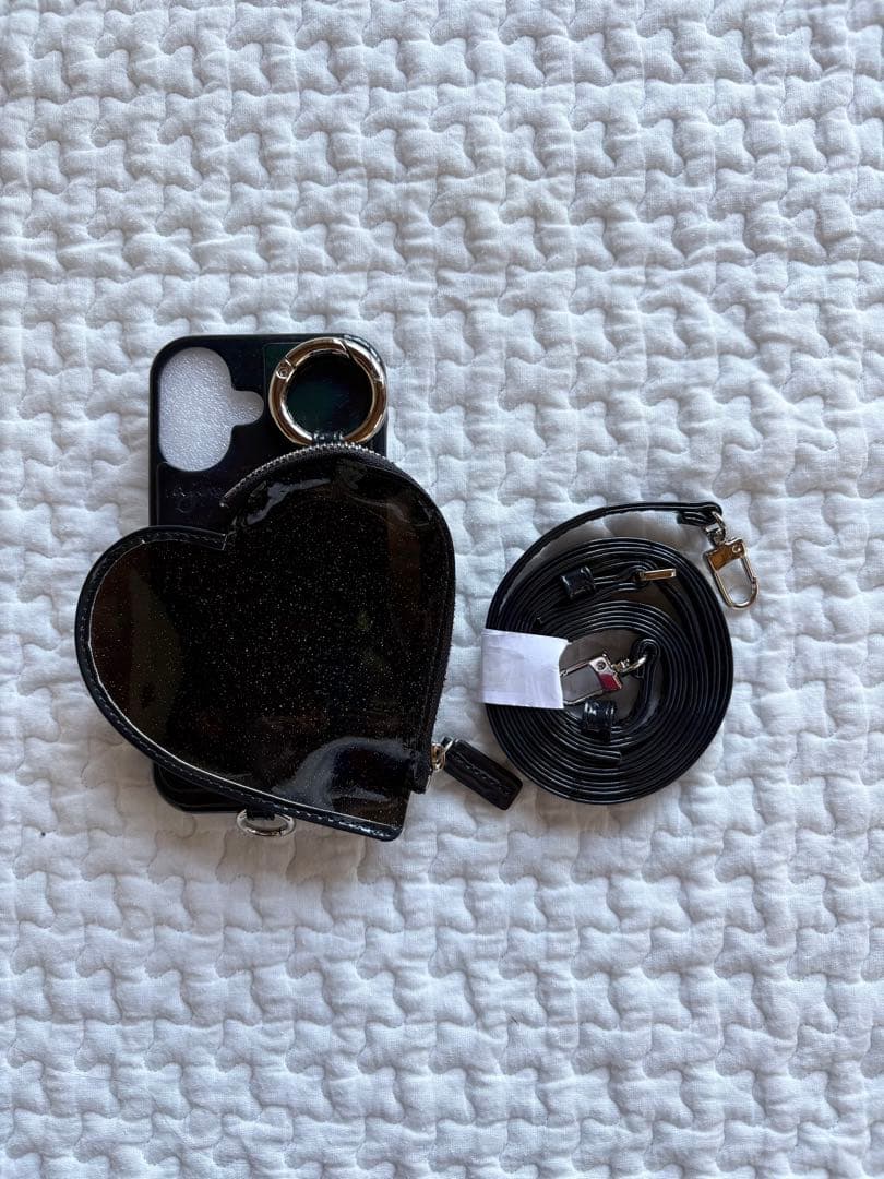 【iPhone16】ajew PVC heart ケース