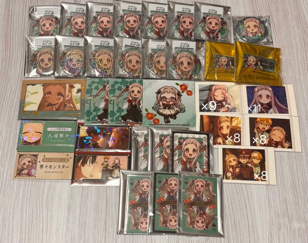 地縛少年花子くん 八尋寧々 カジノ ぱしゃこれ 缶バッジ