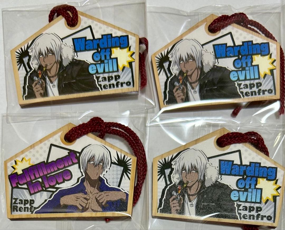 血界戦線　ザップ・レンフロ　まとめ売り 缶バッジ　絵馬　キーホルダー