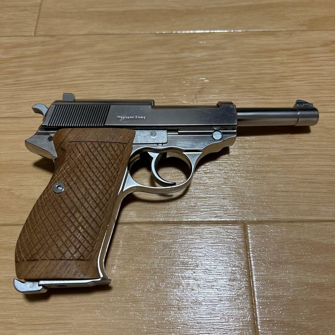 n*e様 H*A様 ウェスタンアームズメタルウッド製 シルバー ワルサーＰ38