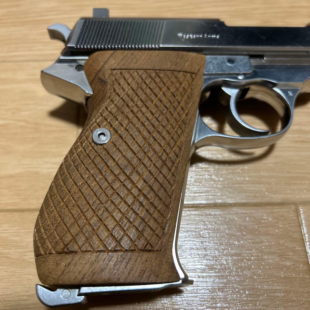 n*e様 H*A様 ウェスタンアームズメタルウッド製 シルバー ワルサーＰ38