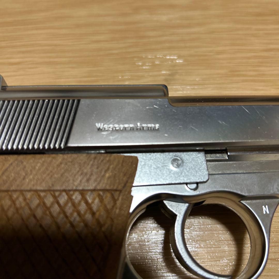 n*e様 H*A様 ウェスタンアームズメタルウッド製 シルバー ワルサーＰ38