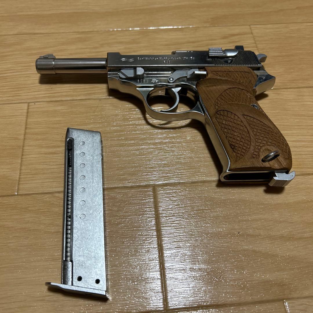 n*e様 H*A様 ウェスタンアームズメタルウッド製 シルバー ワルサーＰ38
