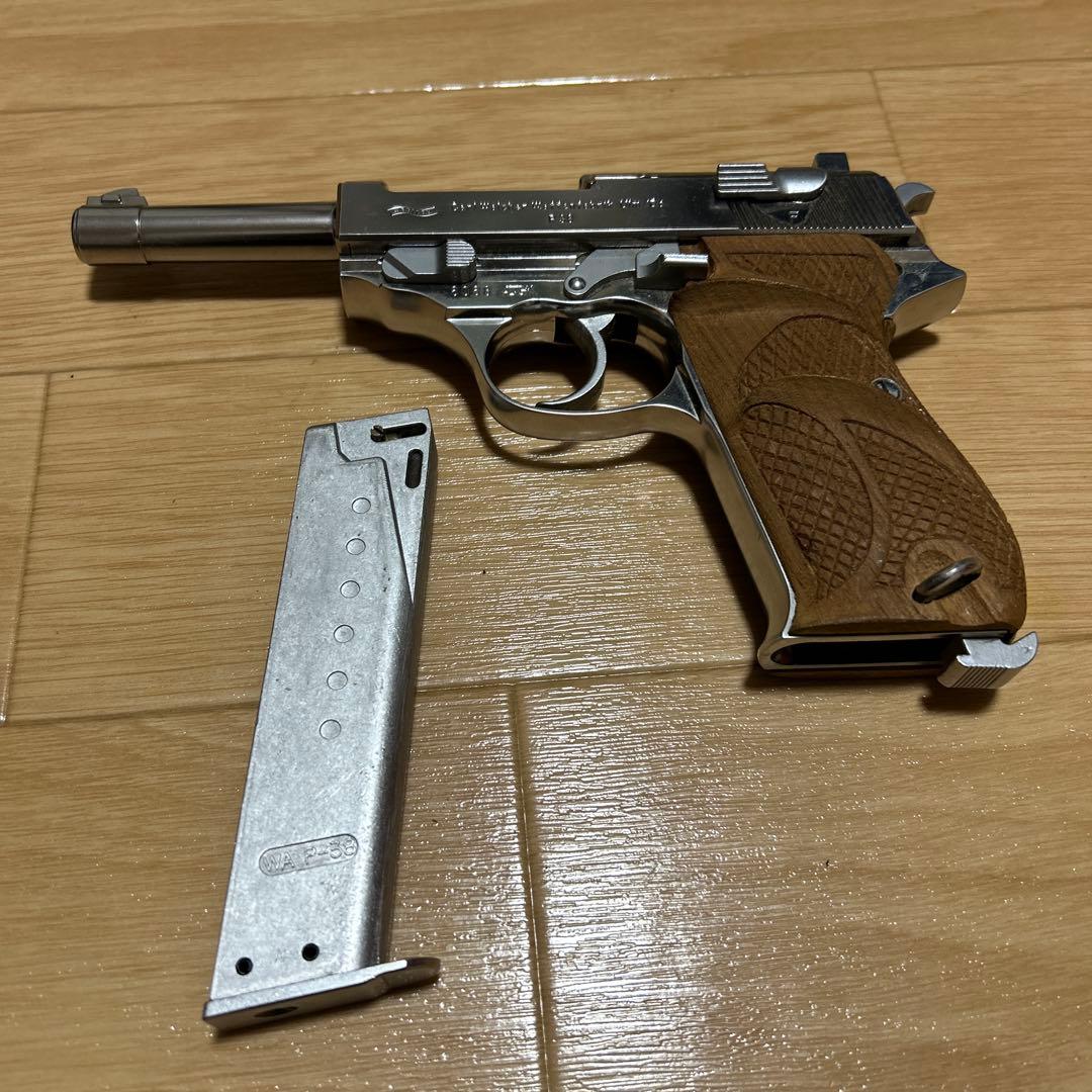 n*e様 H*A様 ウェスタンアームズメタルウッド製 シルバー ワルサーＰ38