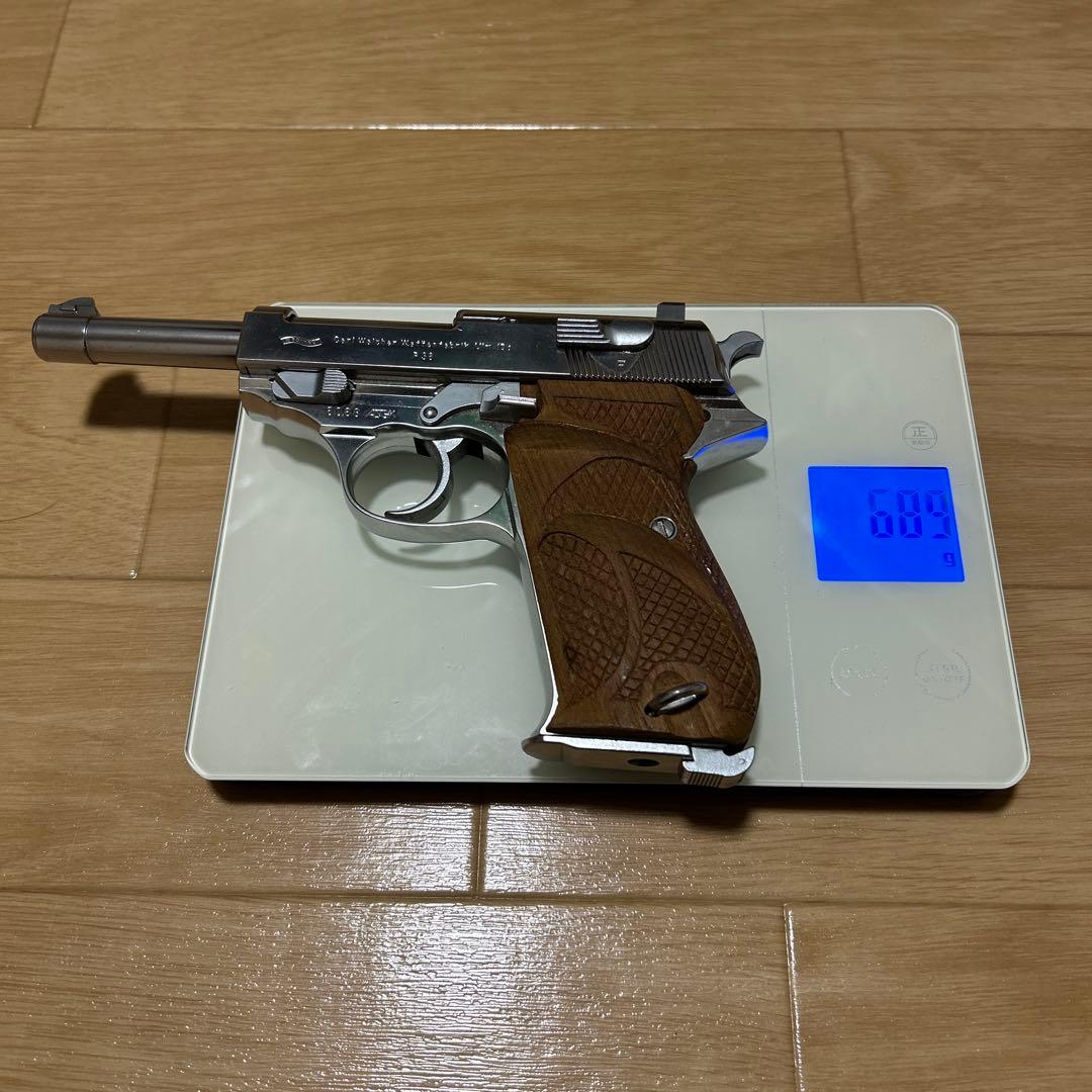 n*e様 H*A様 ウェスタンアームズメタルウッド製 シルバー ワルサーＰ38