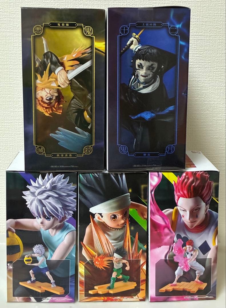 HUNTER×HUNTER キルア、ゴン、ヒソカ、鬼滅の刃 我妻善逸、獪岳