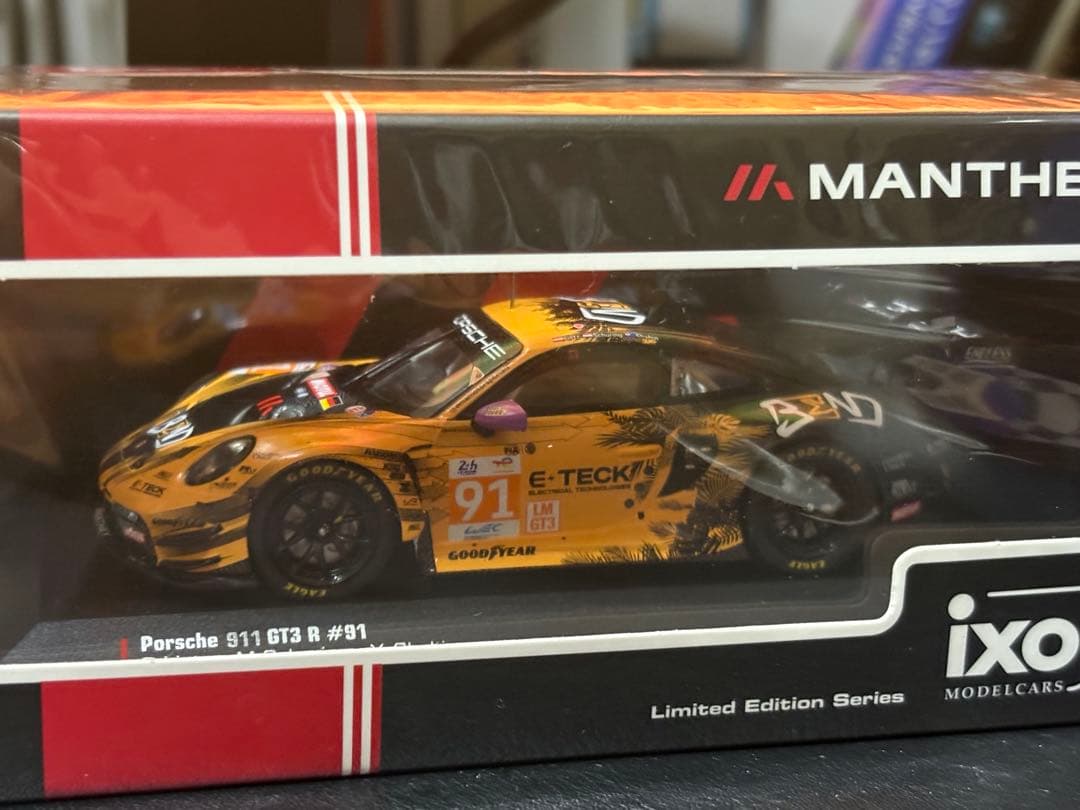 イクソ IXO 1/43 ポルシェ 911 GT3R #91 WEC 2024