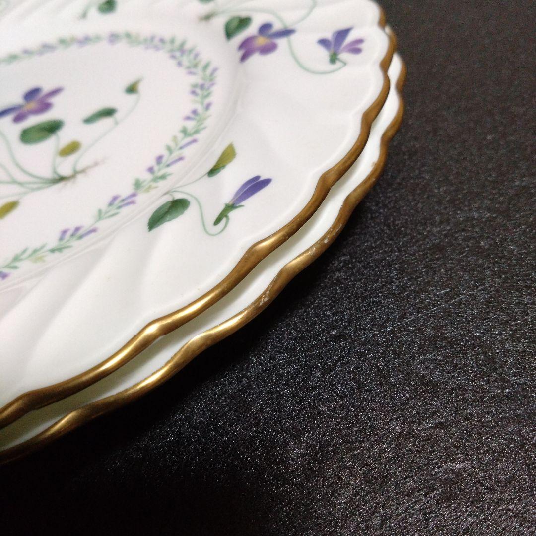 未使用ノリタケバイオレットドリーム ディナープレート2枚 NORITAKE