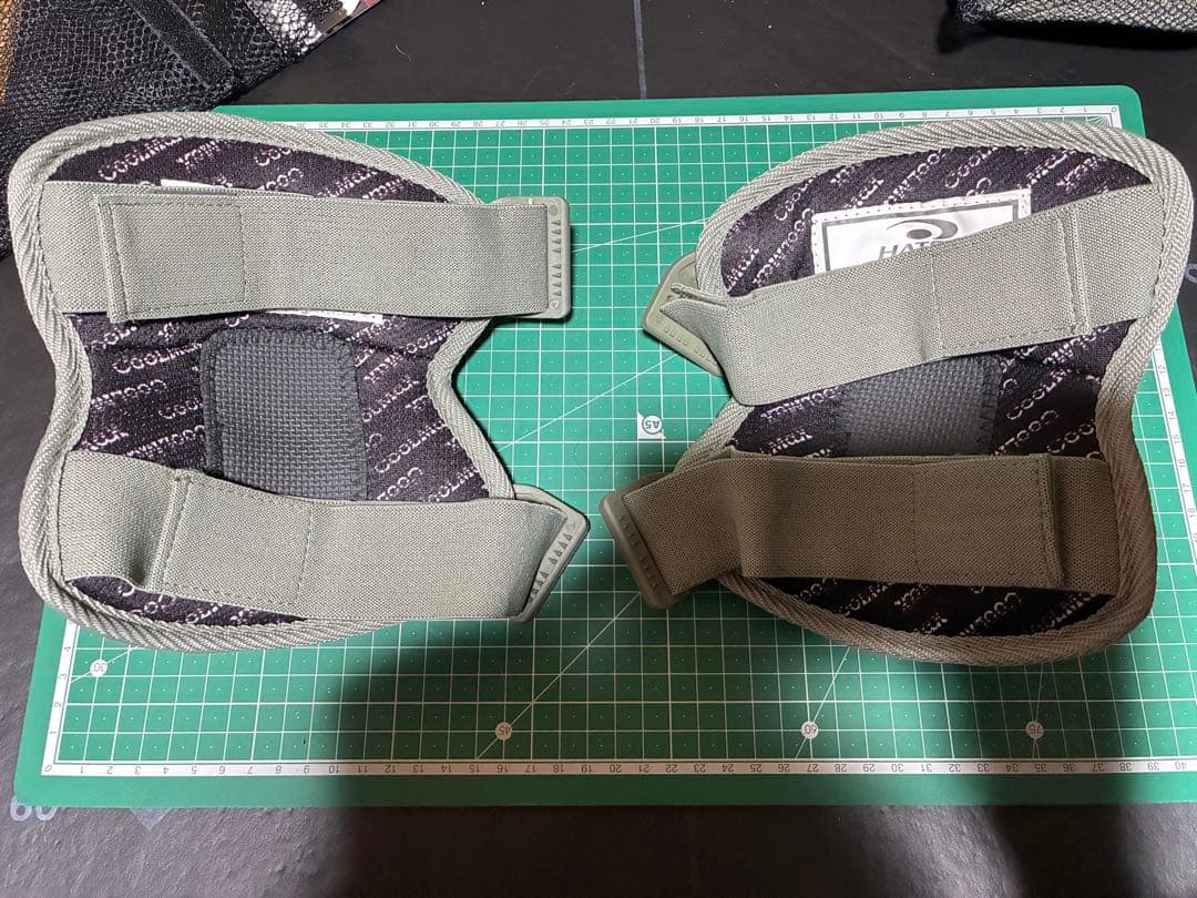 HATCH XTAC ニーパッド・エルボーパッド　セット　フリーサイズ