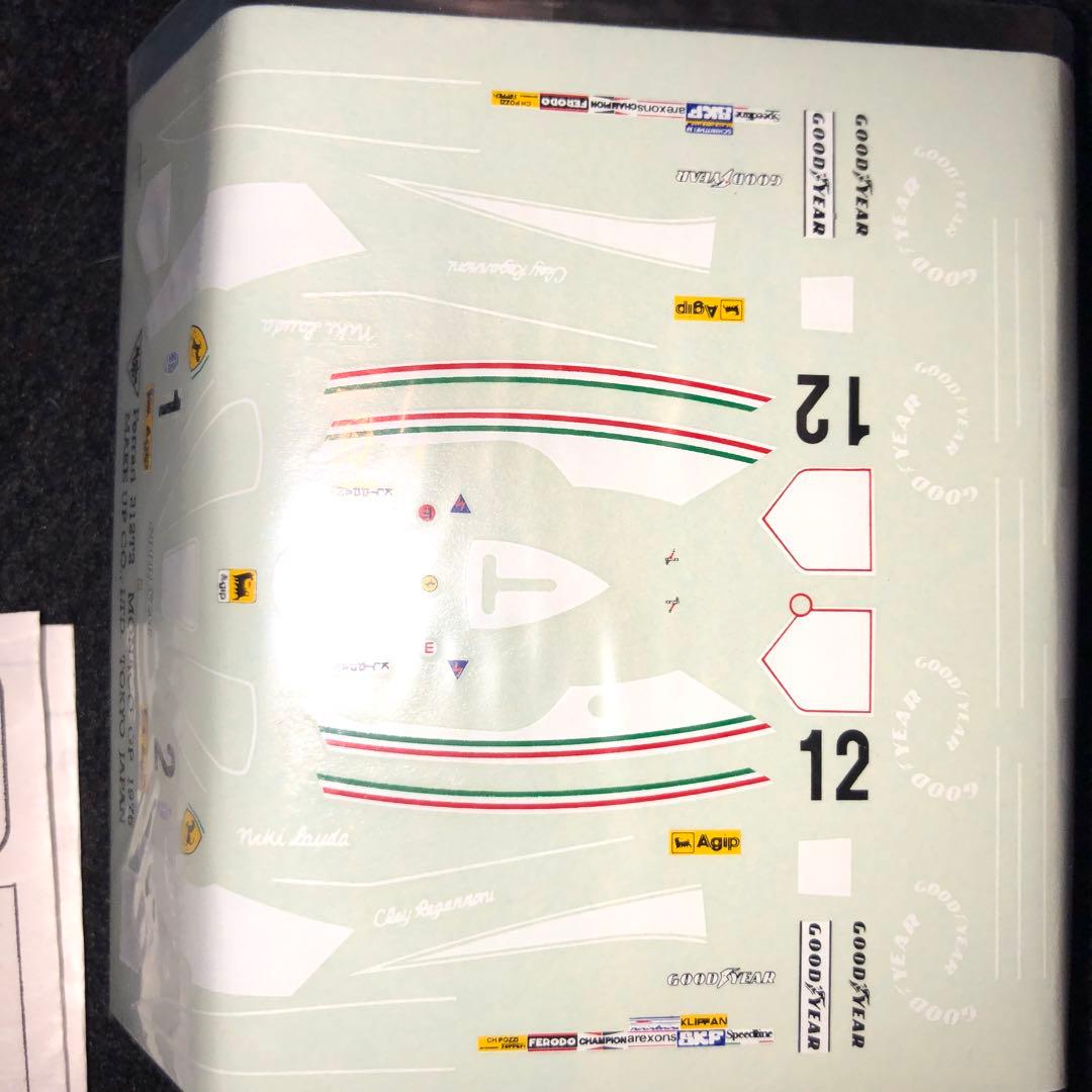 メイクアップ1／43フェラーリF 1 312T21976モナコグランプリ