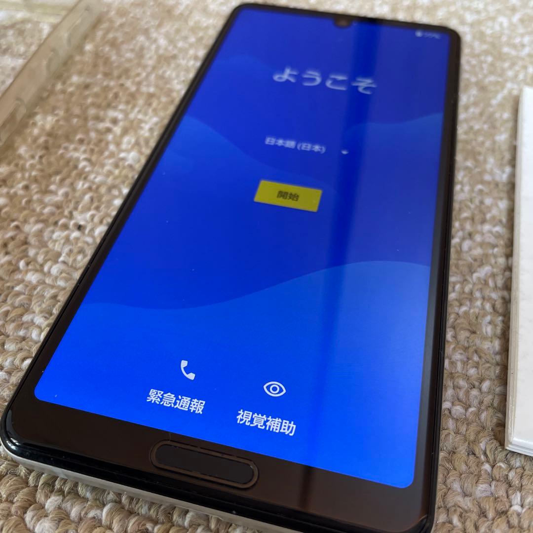 AQUOS sense4 lite シルバー 本体 スマホ SIMフリー