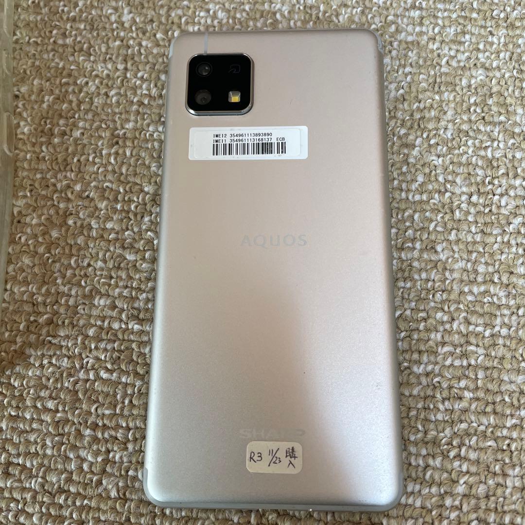 AQUOS sense4 lite シルバー 本体 スマホ SIMフリー