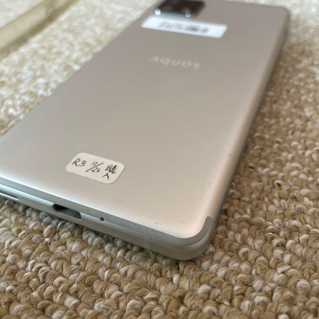 AQUOS sense4 lite シルバー 本体 スマホ SIMフリー