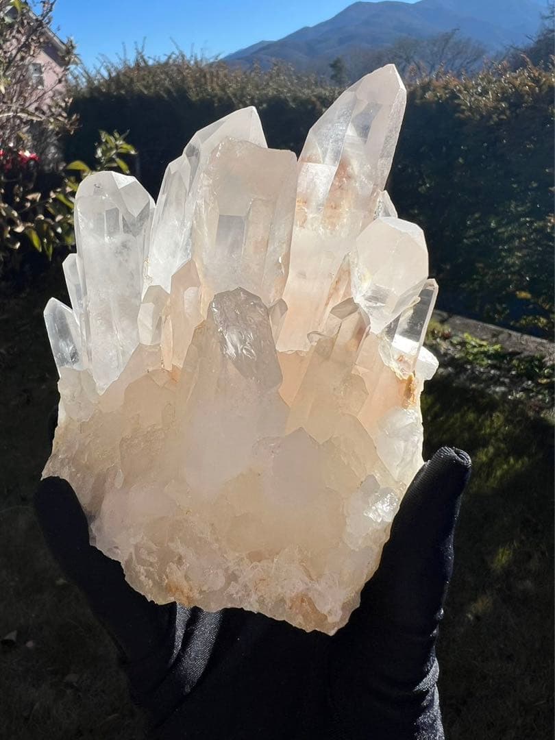 A245 マダガスカル産水晶クラスター