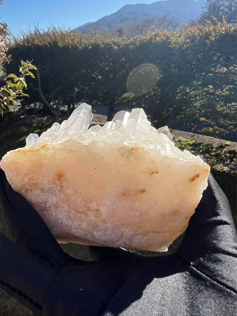 A245 マダガスカル産水晶クラスター