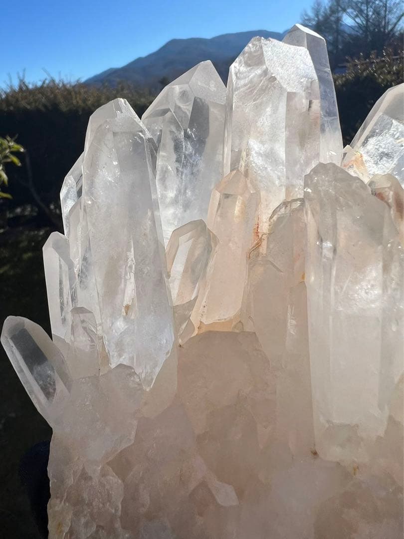 A245 マダガスカル産水晶クラスター