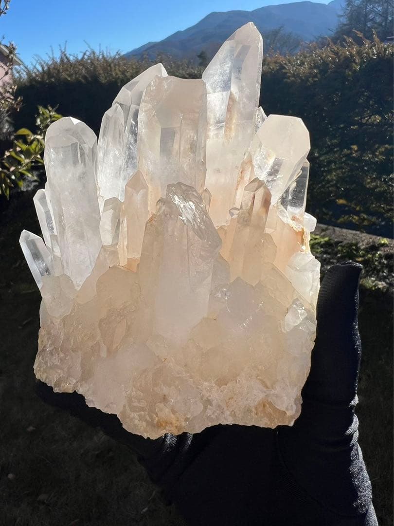 A245 マダガスカル産水晶クラスター