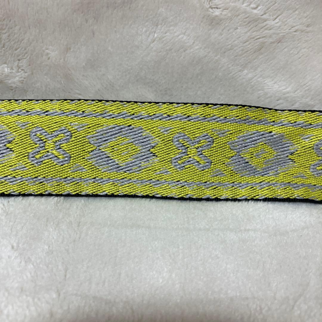 最終値下げ　back number 幾何学模様ストラップ バッグ　ブラック　黒