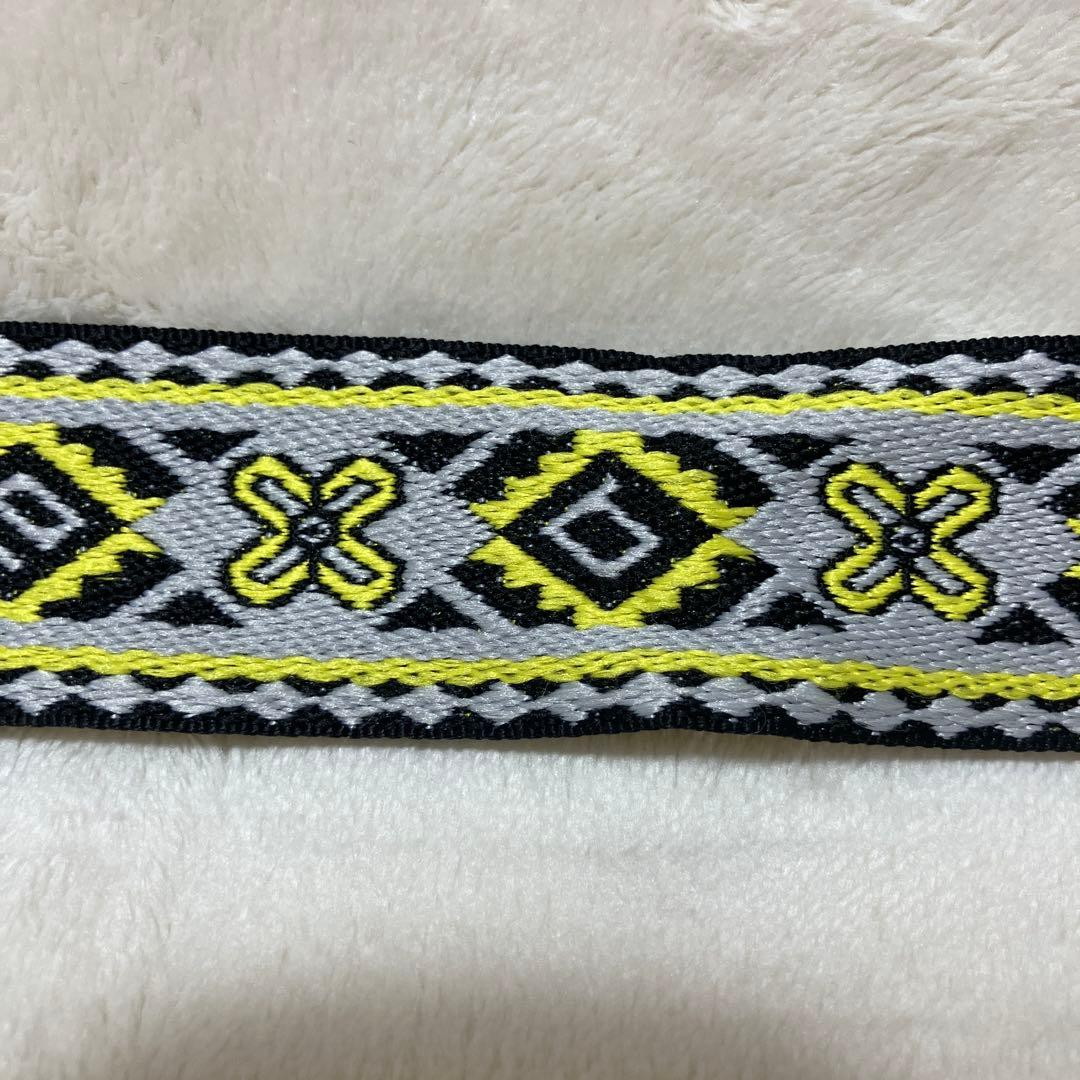 最終値下げ　back number 幾何学模様ストラップ バッグ　ブラック　黒