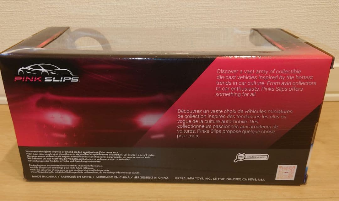 青*ギ様 Jada pink slipsバック・トゥ・ザ・フューチャー デロリア