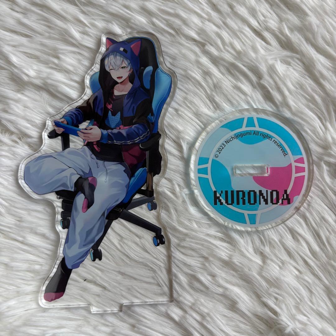 日常組 クロノア アクスタ キーホルダー 缶バッチ カード 全24セット