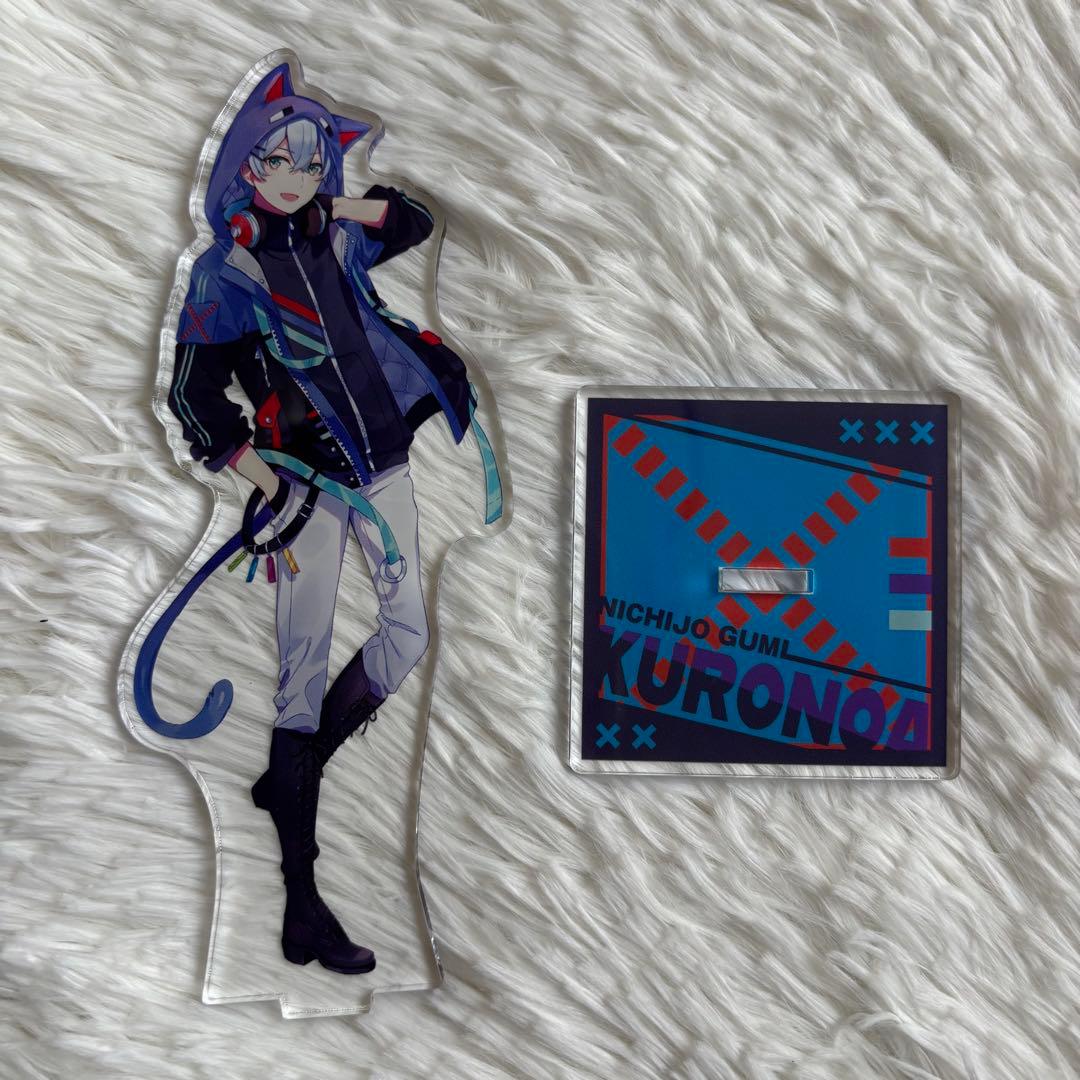 日常組 クロノア アクスタ キーホルダー 缶バッチ カード 全24セット