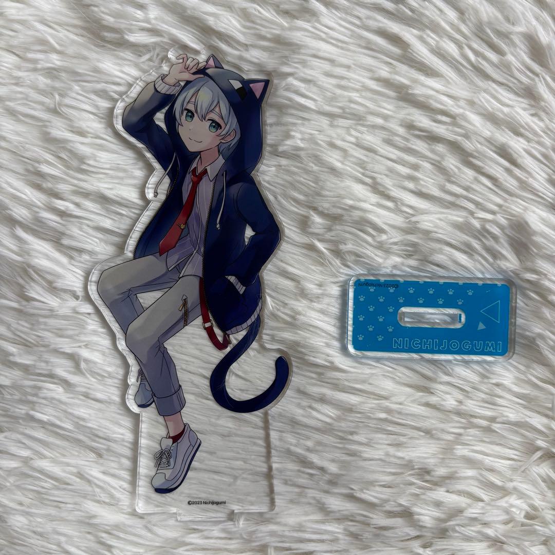 日常組 クロノア アクスタ キーホルダー 缶バッチ カード 全24セット