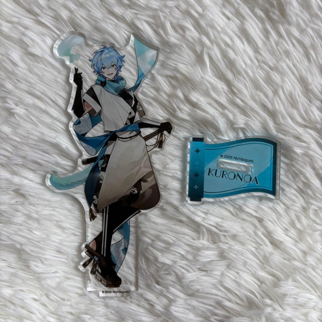 日常組 クロノア アクスタ キーホルダー 缶バッチ カード 全24セット